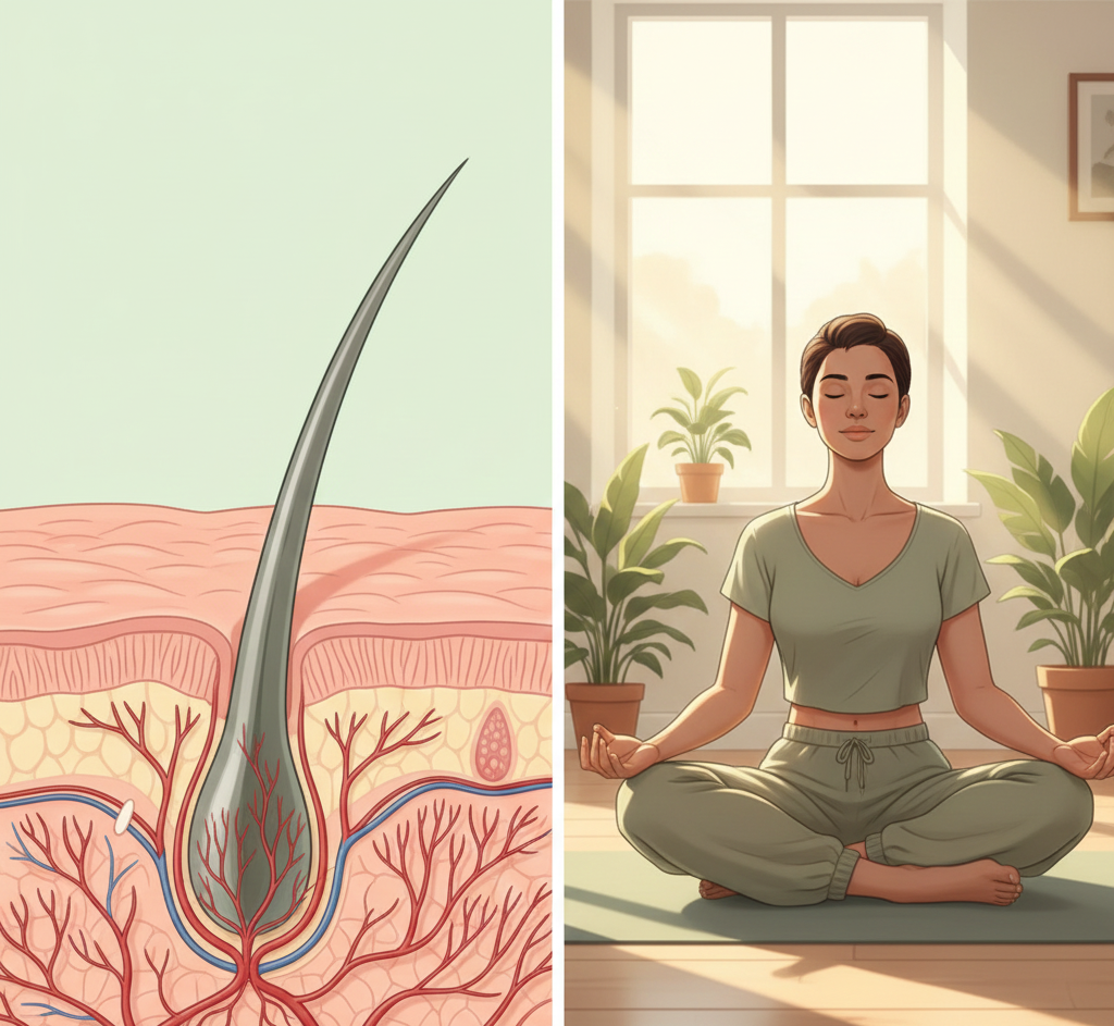 You are currently viewing מניעת נשירת שיער: מדע, תזונה ואיזון גוף נפש